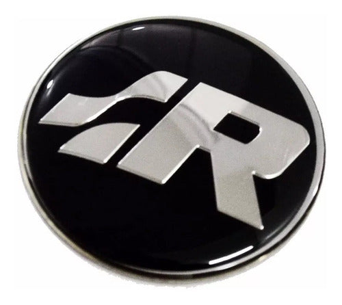 Emblema R32, R,volante o llavero tapones