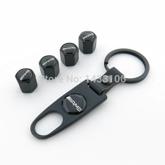 AMG llavero + 4 tapones