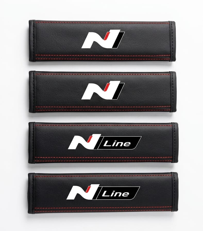 N o NLINE almohadillas cinturón hyundai