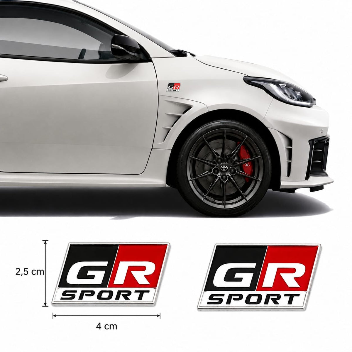 Emblemas GR SPORT Laterales