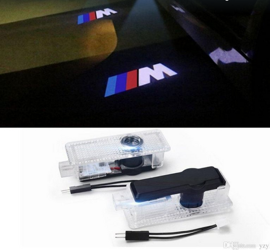 BMW M LOGO LED PUERTA CORTESIA