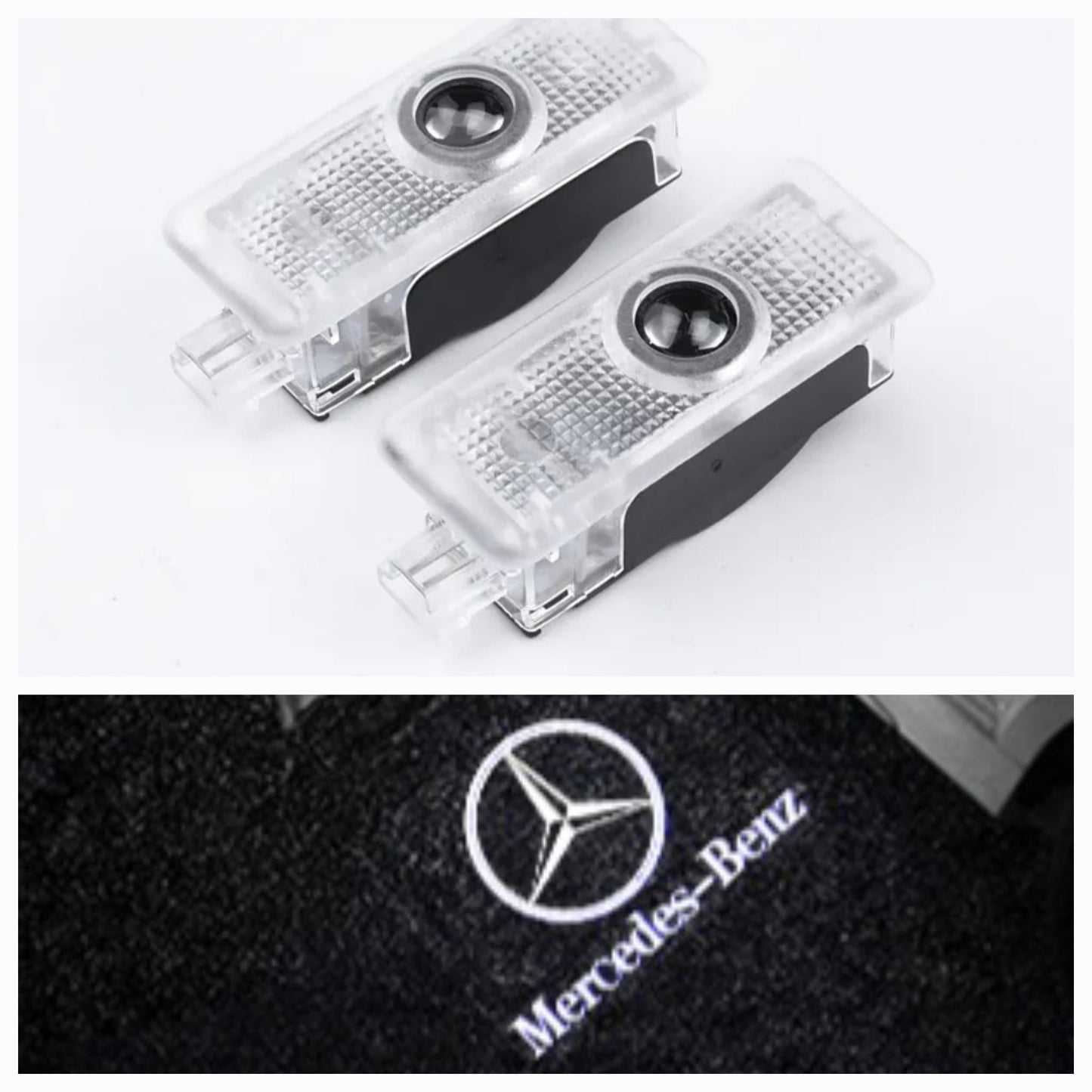 Mercedes Benz luz de cortesia
