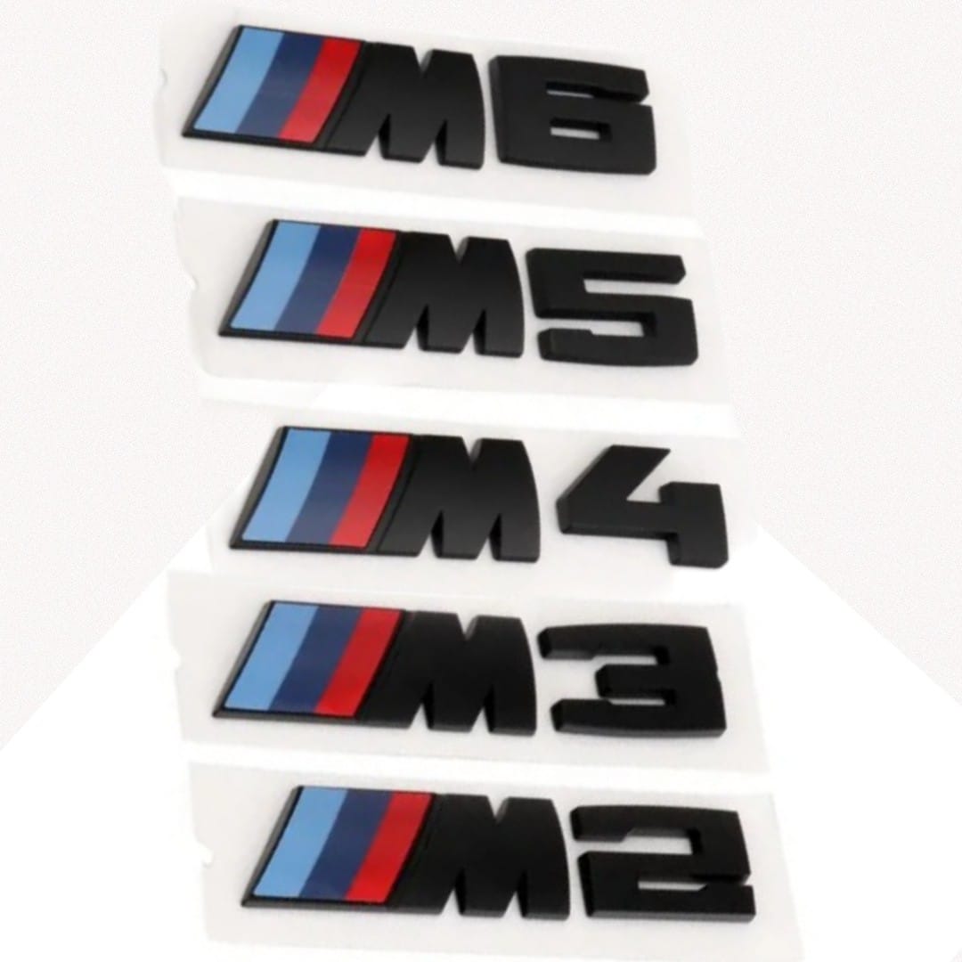 Emblema M2 M3 M4 M5 M6 negro
