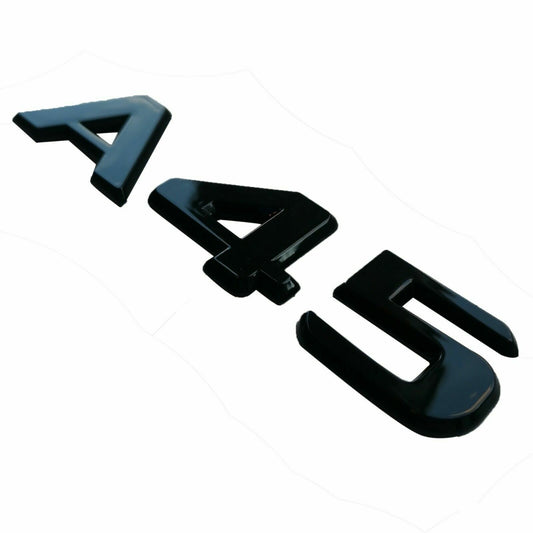 Emblema A45 A35 C63 C43 CLA45 negro