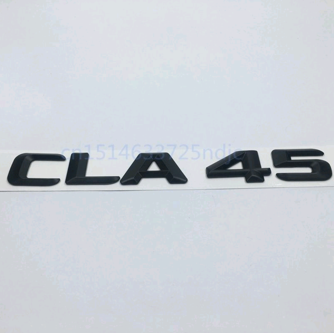 Emblema A45 A35 C63 C43 CLA45 negro