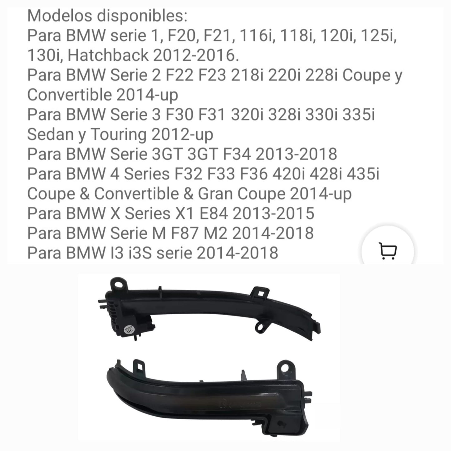Intermitente dinamico BMW F20