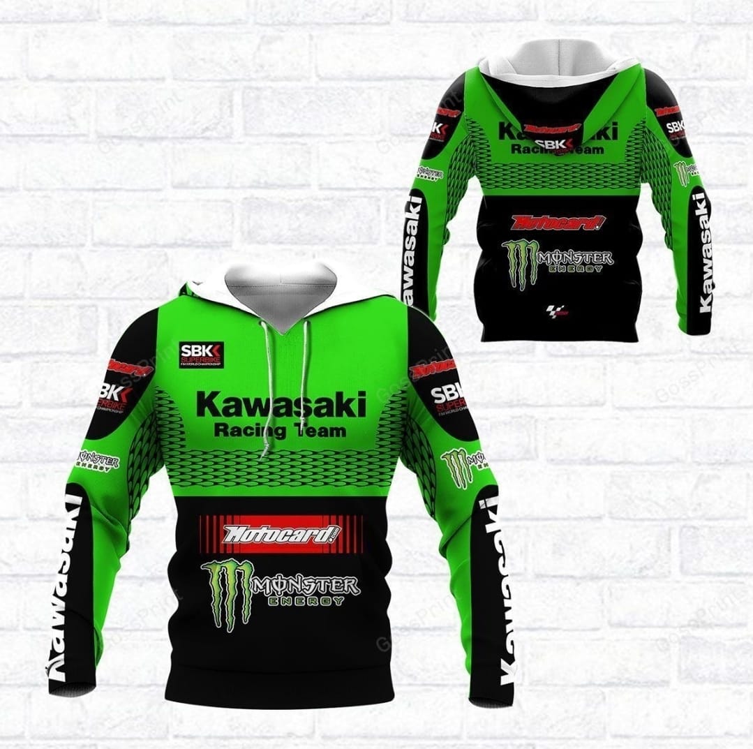 Sudadera Monster Kawasaki adulto