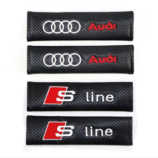 Audi o Sline Almohadillas cinturón