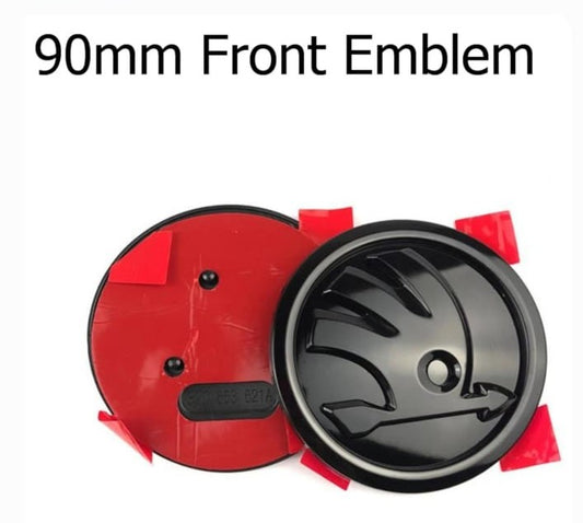 Skoda Emblema negro brillo delantero o trasero