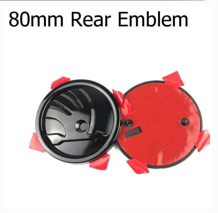 Skoda Emblema negro brillo delantero o trasero