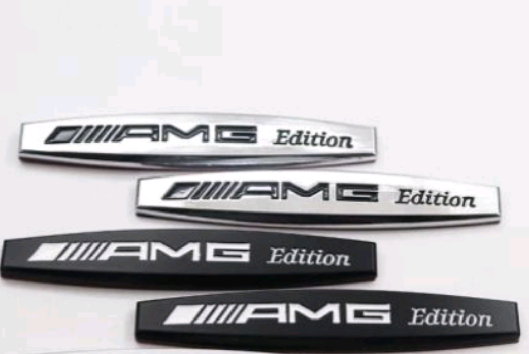 Emblema AMG EDITION laterales Negro o cromado