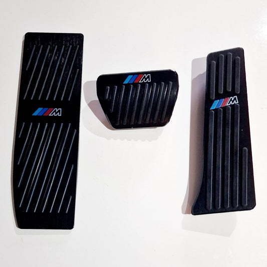 SIN TORNILLOS pedales M bmw negro automatico