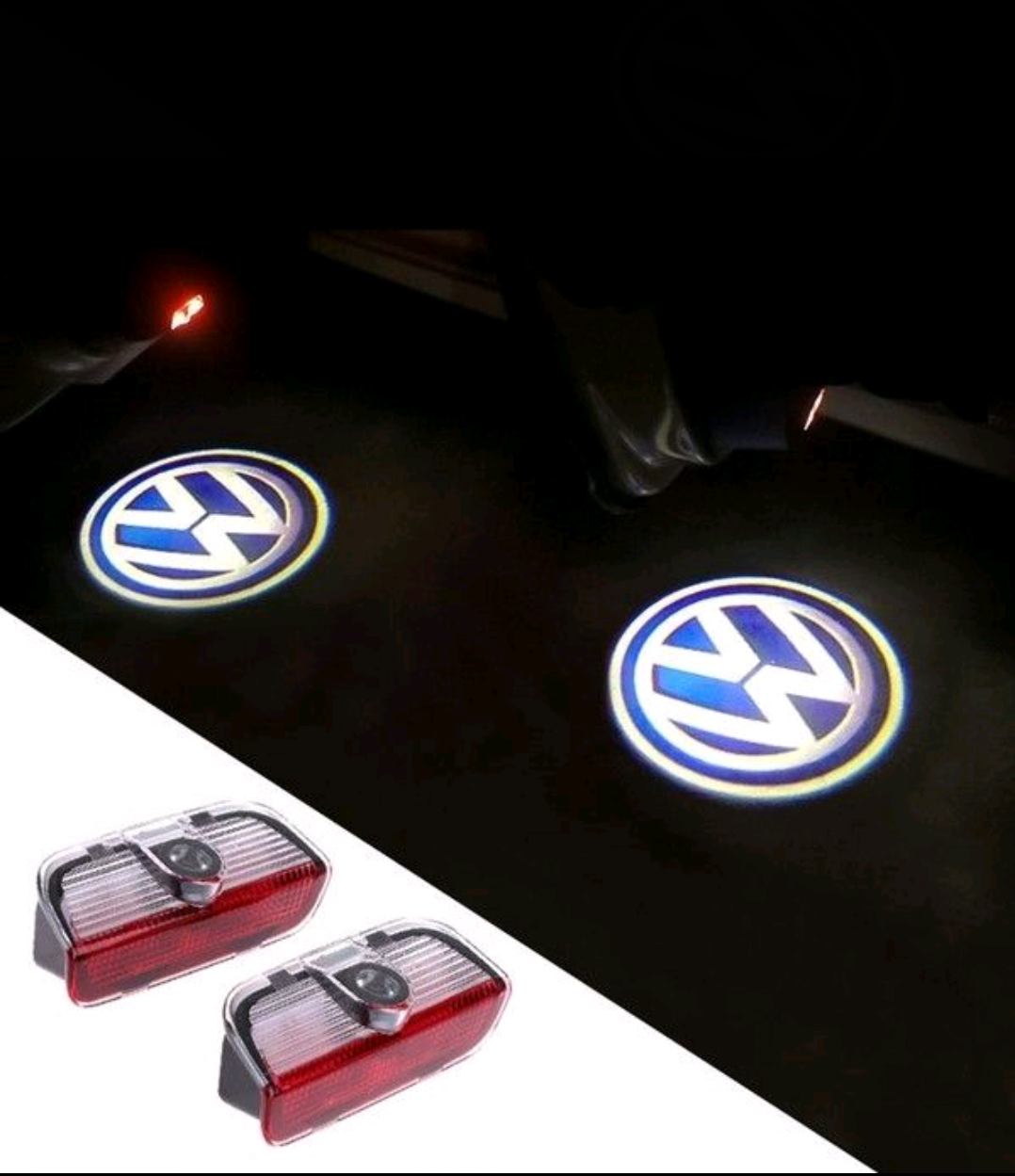 VW luz de cortesia proyector