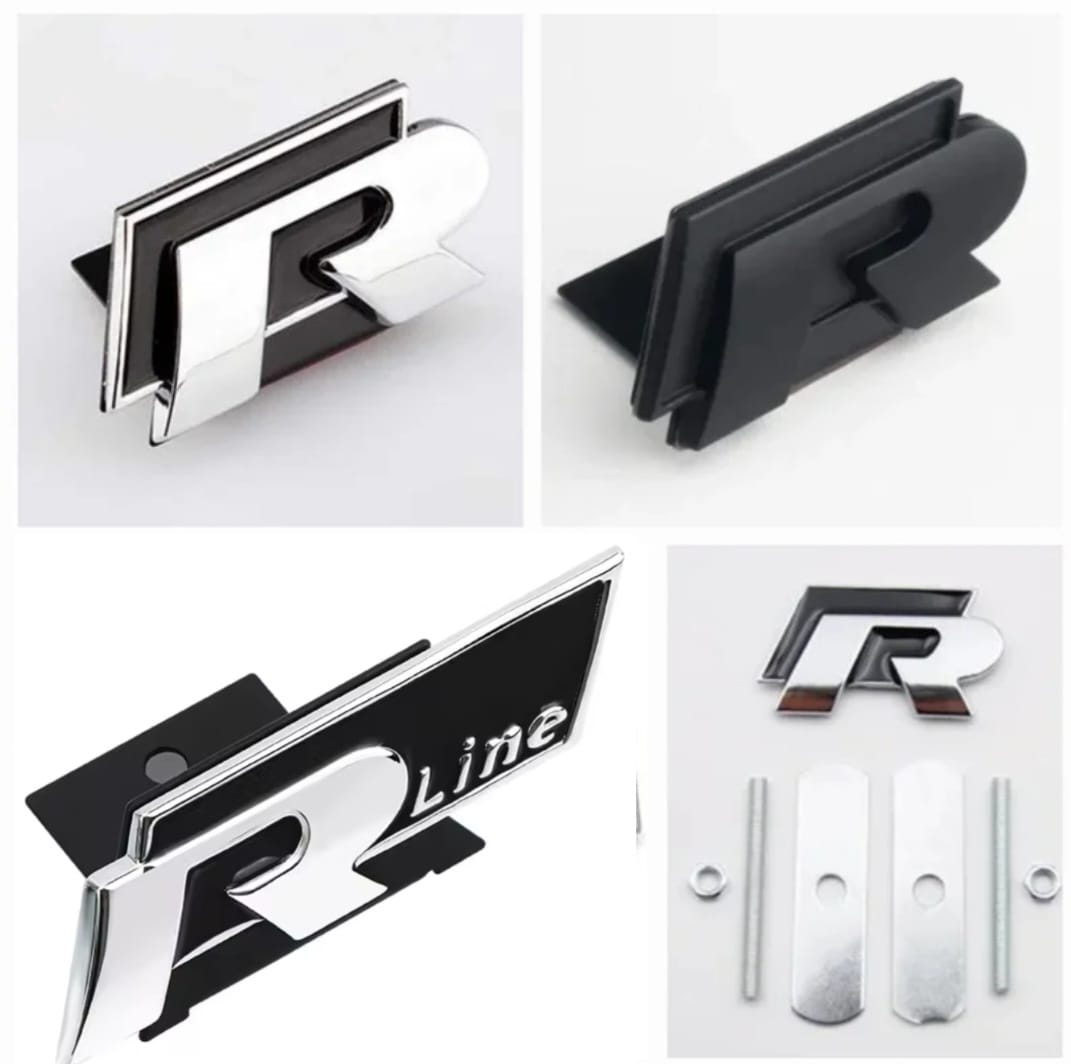 Emblema R o Rline delantero parrilla