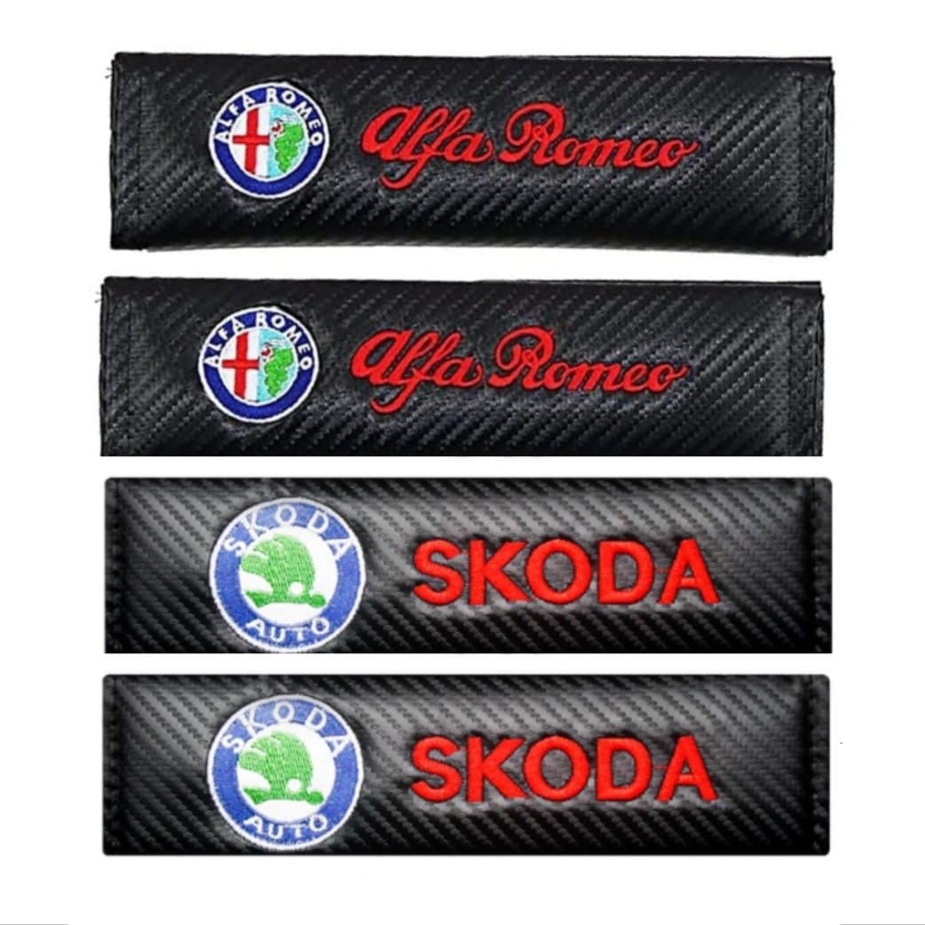 Almohadillas cinturón Alfa Romeo o Skoda