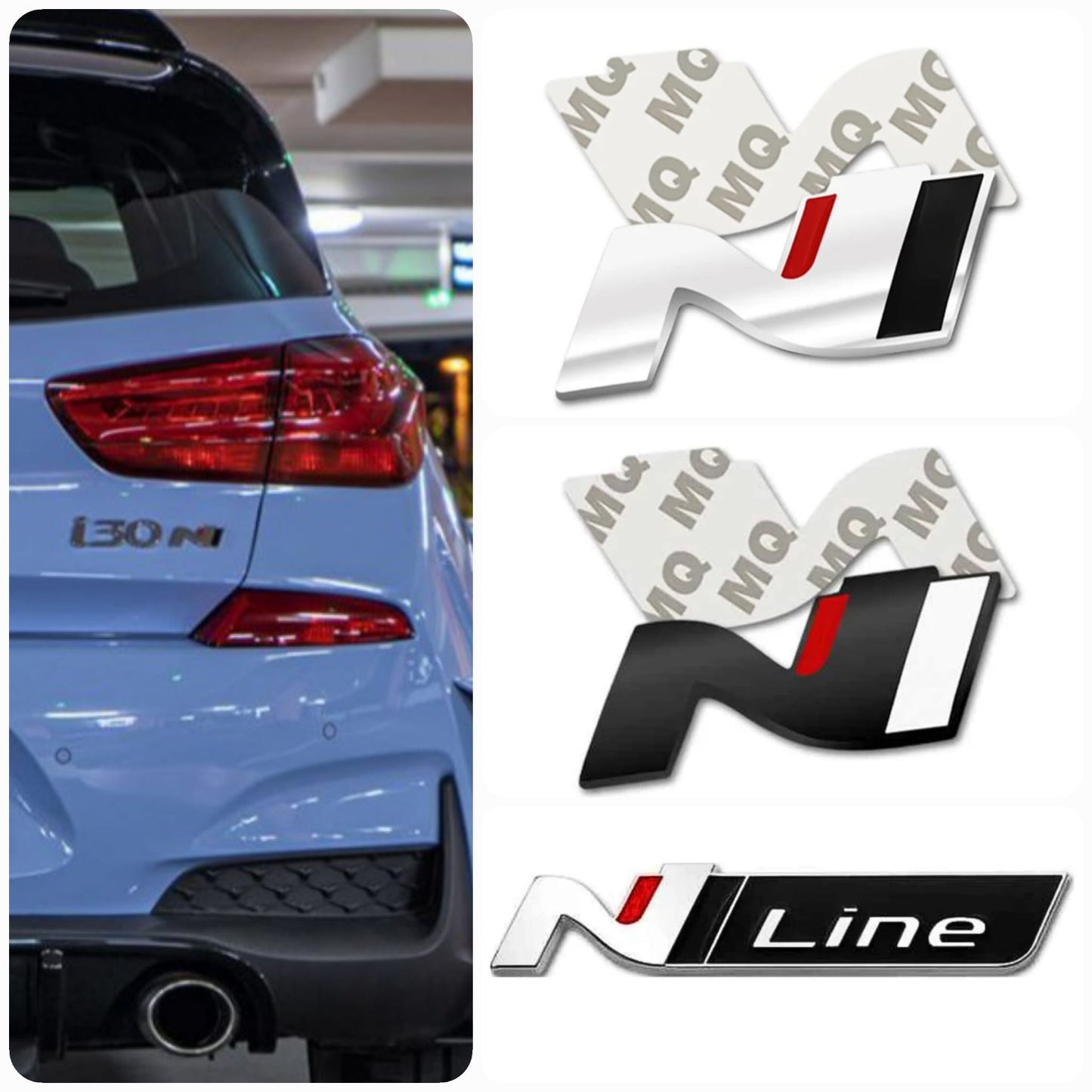 Emblema N o Nline hyundai trasero